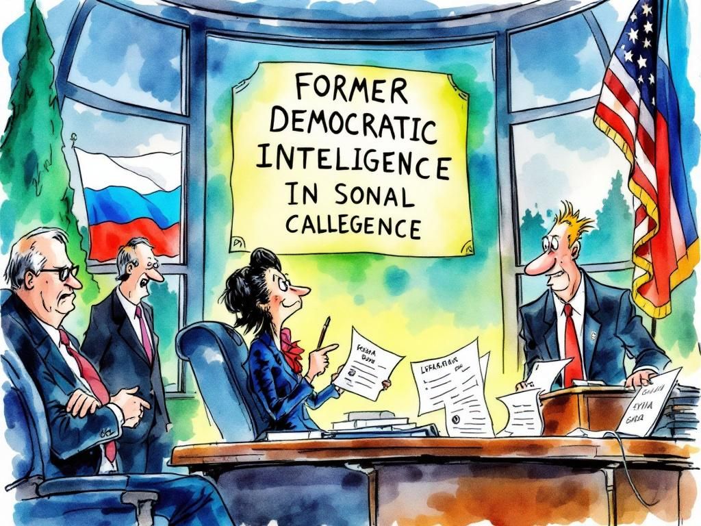Tulsi Gabb-Gard the former Democrat Putin sympathizer now directing US national intelligence